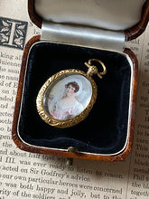 Load image into Gallery viewer, Antique Victorian 9ct Gold Double Sided Mourning Locket
