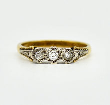 Load image into Gallery viewer, An 18ct gold and platinum diamond dress ring
