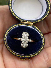 Load image into Gallery viewer, Art Deco 18ct gold diamond cluster ring
